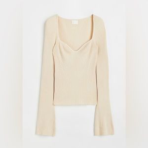 H&M Rib-Knit Sweater New